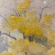 Tableau ancien , paysage dans la nature, signé Andrée Bouchard ( 1903-2002)