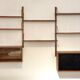 Teak wall library in the style of Poul Cadovius – 1960s