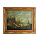 École flamande, « Paysage de Campagne », huile sur toile, XVIIème siècle