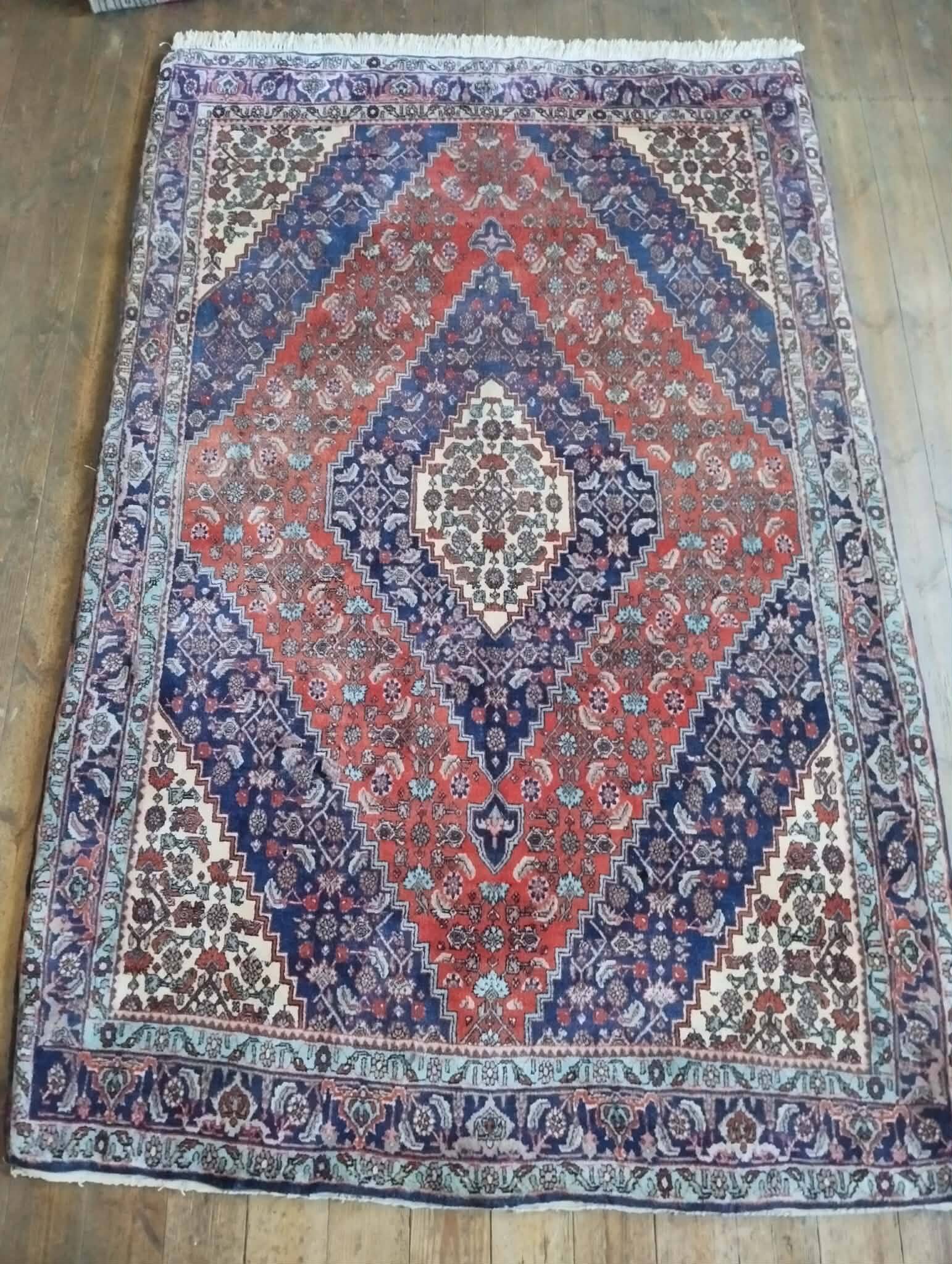 Tapis Persan Bidjar fait main 219x145cm