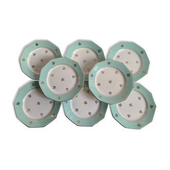 Set de 8 assiettes à dessert Moulin des Loups