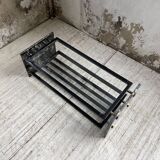 Coffee table year 80 Italian marble and glass