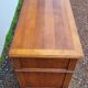 Louis xvi style chest of drawers in cherry wood 3 drawers