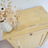 Yellow wooden Parisian sideboard