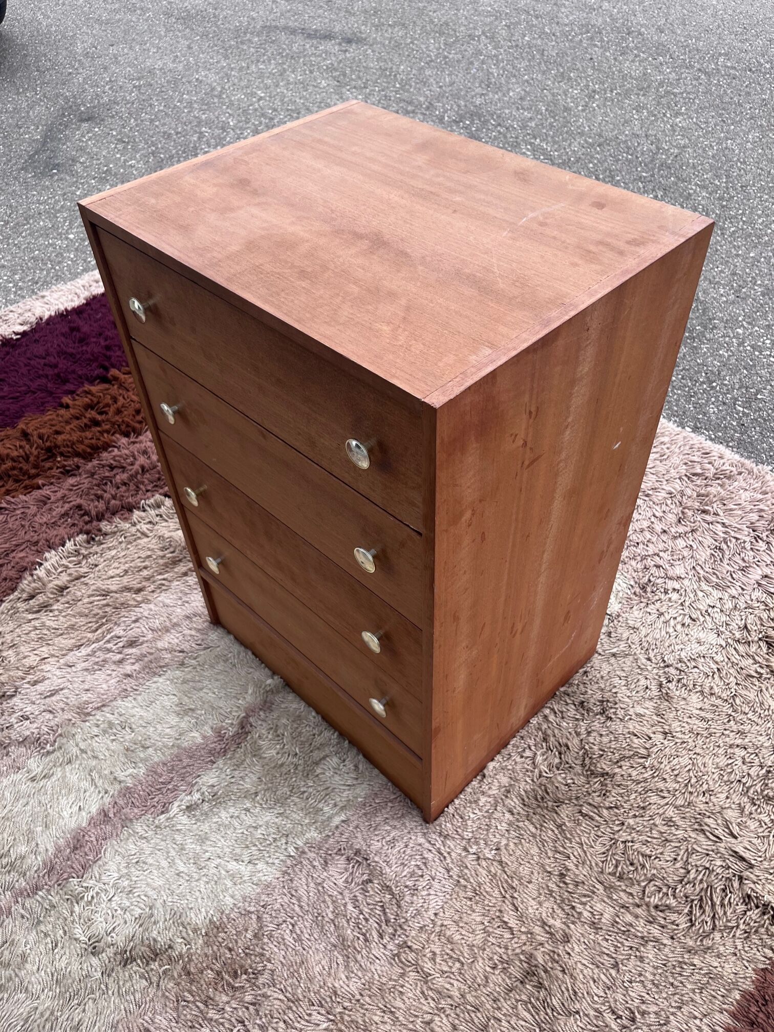 Commode 4 tiroirs années 60