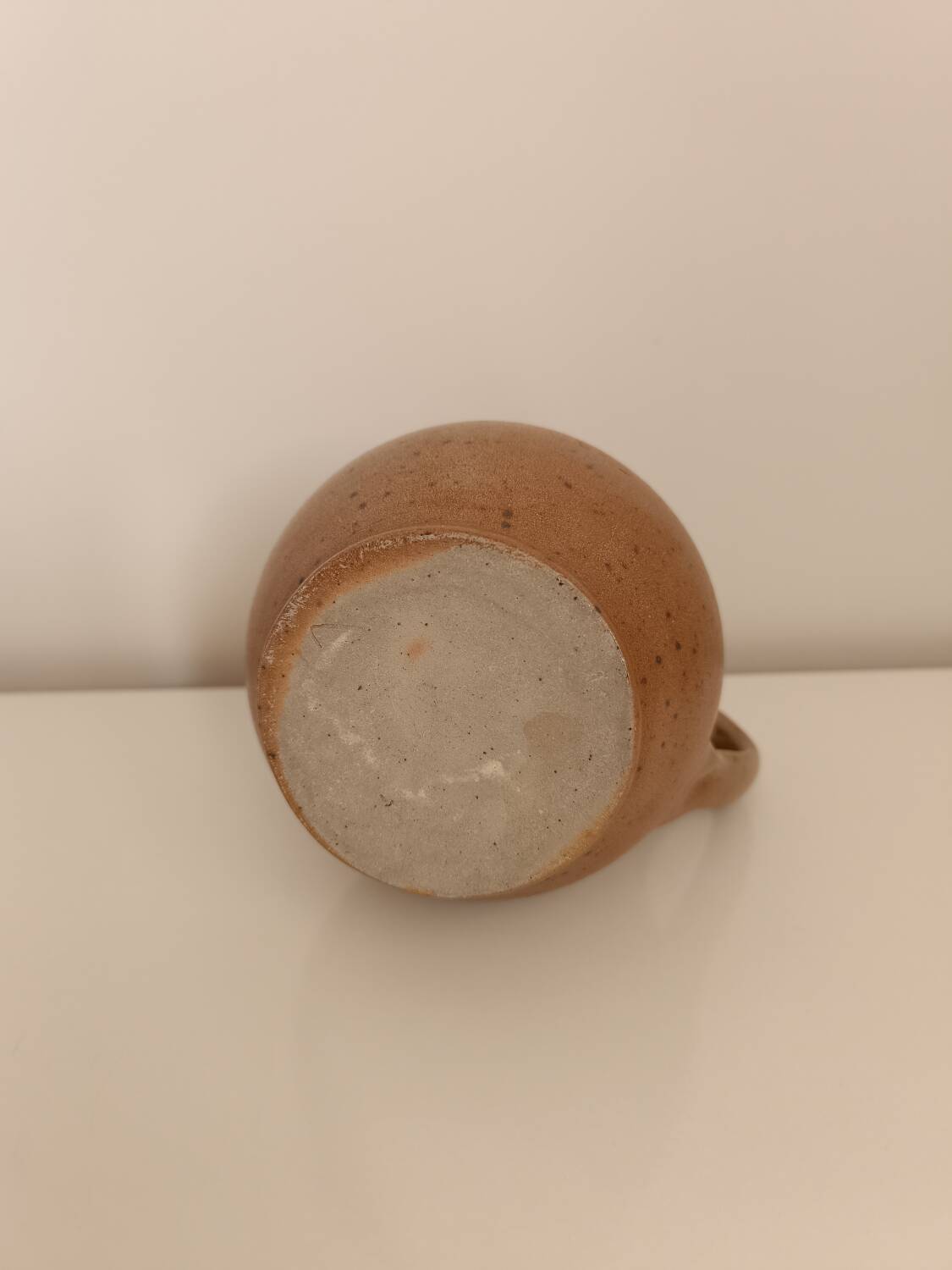 Pichet broc carafe en grès pyrite vintage