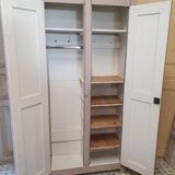 Old wooden cloakroom