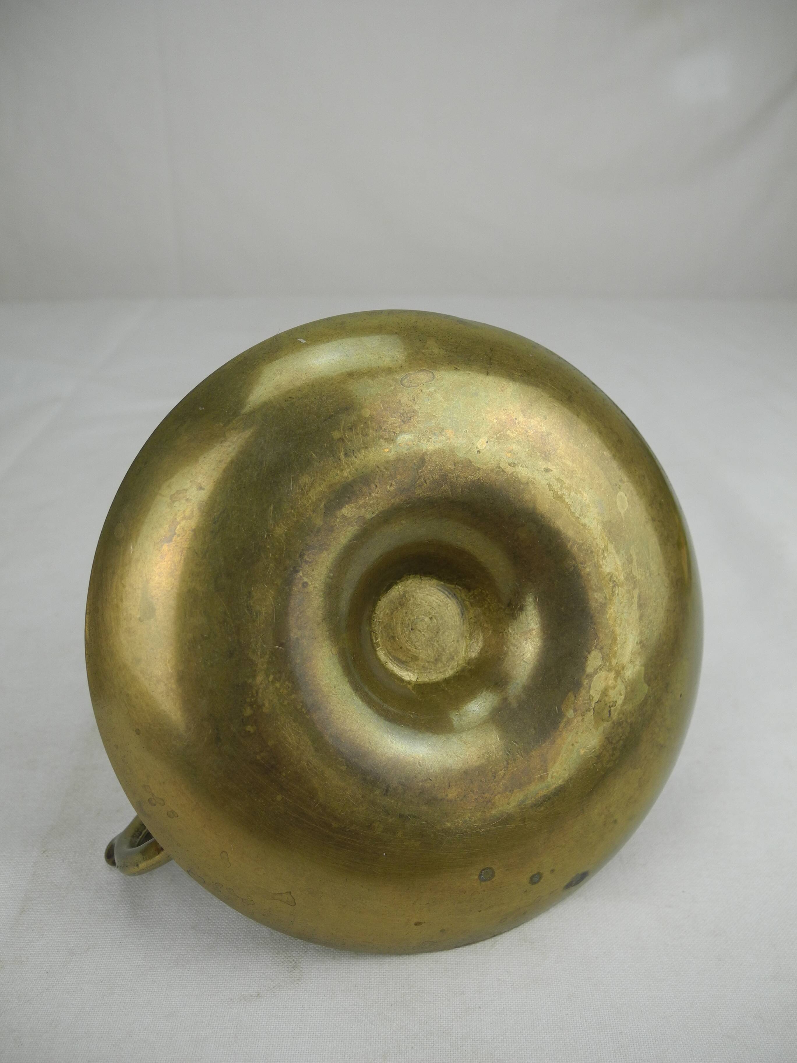 old candle holder hand brass deco vintage brass candle holder candlestick