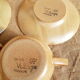 Coffee service tea chocolate stoneware village CNP France vintage