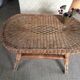 Rattan coffee table