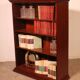 19th Century Mahogany Open Bookcase - England