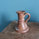 Puisaye stoneware candle holder