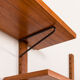 Scandinavian mid-century teak wall unit, 1970s