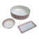 Sink and soap dish from the Saint Amand pottery, 1930.