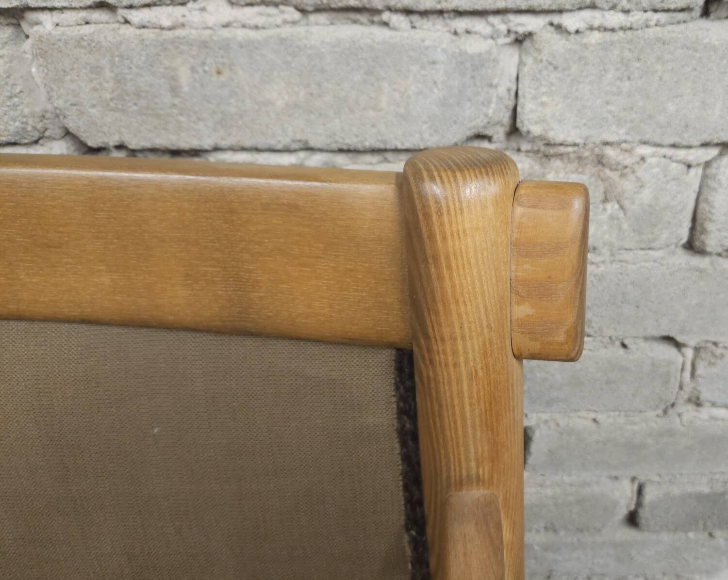 3-seater sofa in terry wool from the 1970s