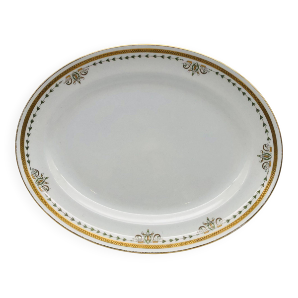 Plat de service, Keeling & Co Losol Ware Burslem.