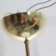 Lustre des années 50 en laiton pour 16 ampoules, diamètre 100cm