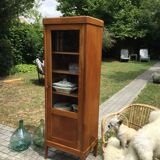Cabinet with showcase vintage 1960 hosier