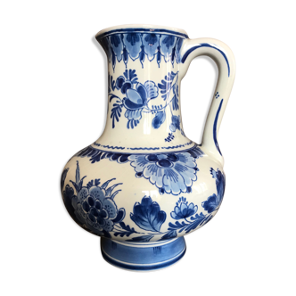 Delft earthenware pitcher