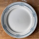 Set of 5 flat plates, Carina collection, U&C Sarreguemines