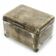 Art Deco sugar bowl, silver-plated brass, Norblin, Poland, 1920s