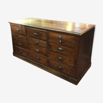 Trade cabinet with drawers