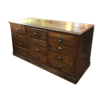 Trade cabinet with drawers