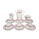 Rosenthal coffee service for 6 people. EMPIRE 1910