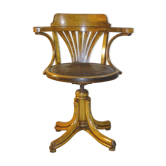 Fauteuil de bureau bois-courbé 1930