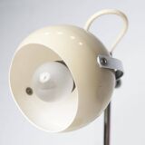 Vintage beige eyeball lamp 1970