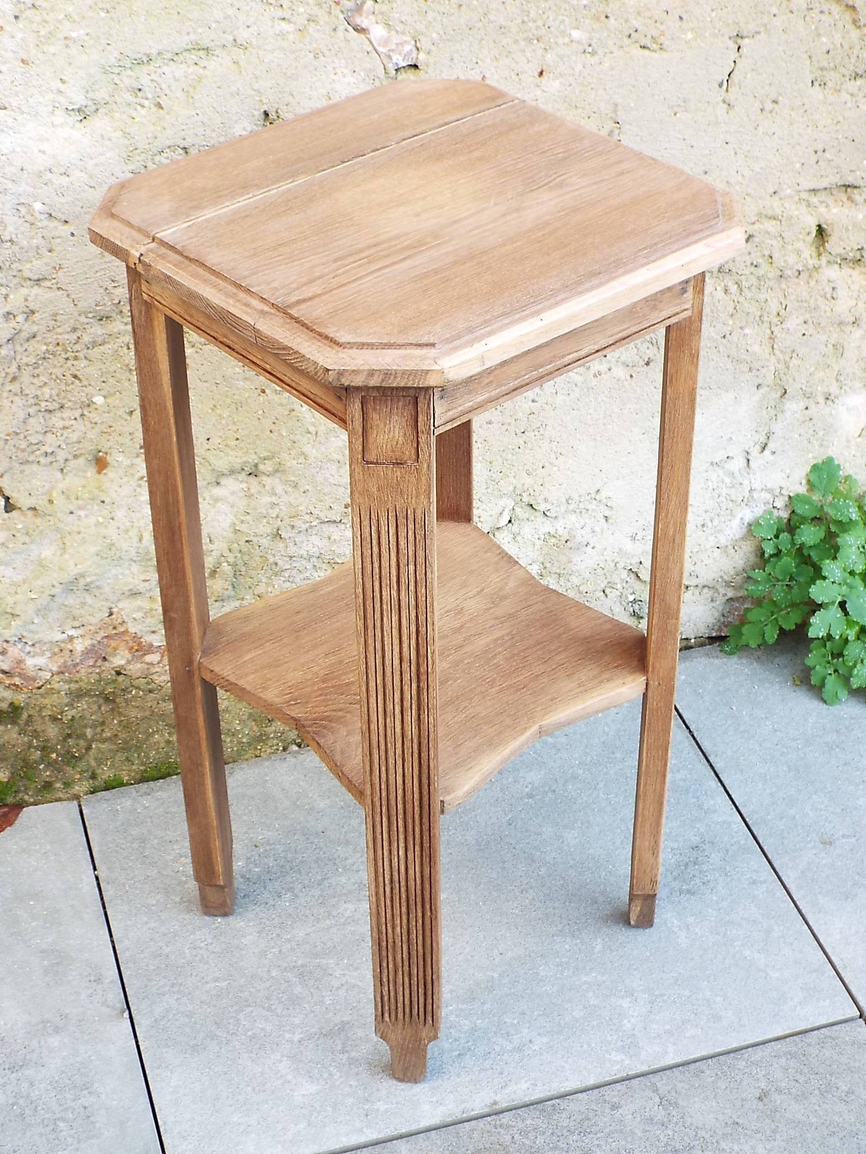 Table de chevet guéridon art déco