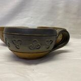 Set of 3 cups signed sandstone bowls