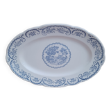 Digoin Sarreguemines oval dish.