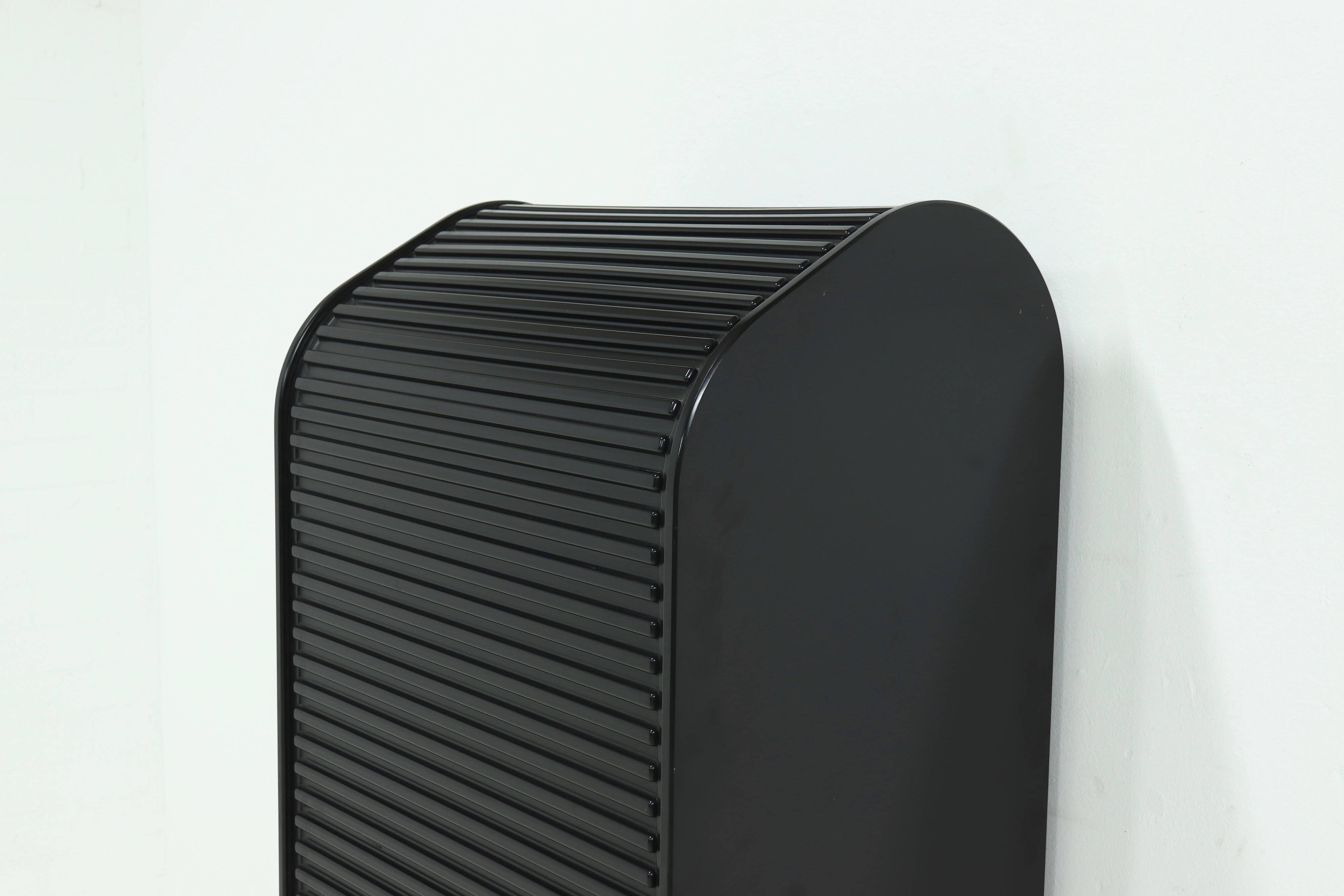 Pastoe Amsterdammer Roll Top Cabinet by Aldo van den Nieuwelaar 1980s