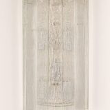 Large pair of wall sconces in brass and Murano glass by Doria, Germany, 1960s.