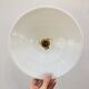 Vintage white opaline pendant light