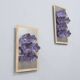 Sculptural Poliarte Murano glass wall sconces 1970s, set of 2