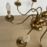 Golden chandelier
