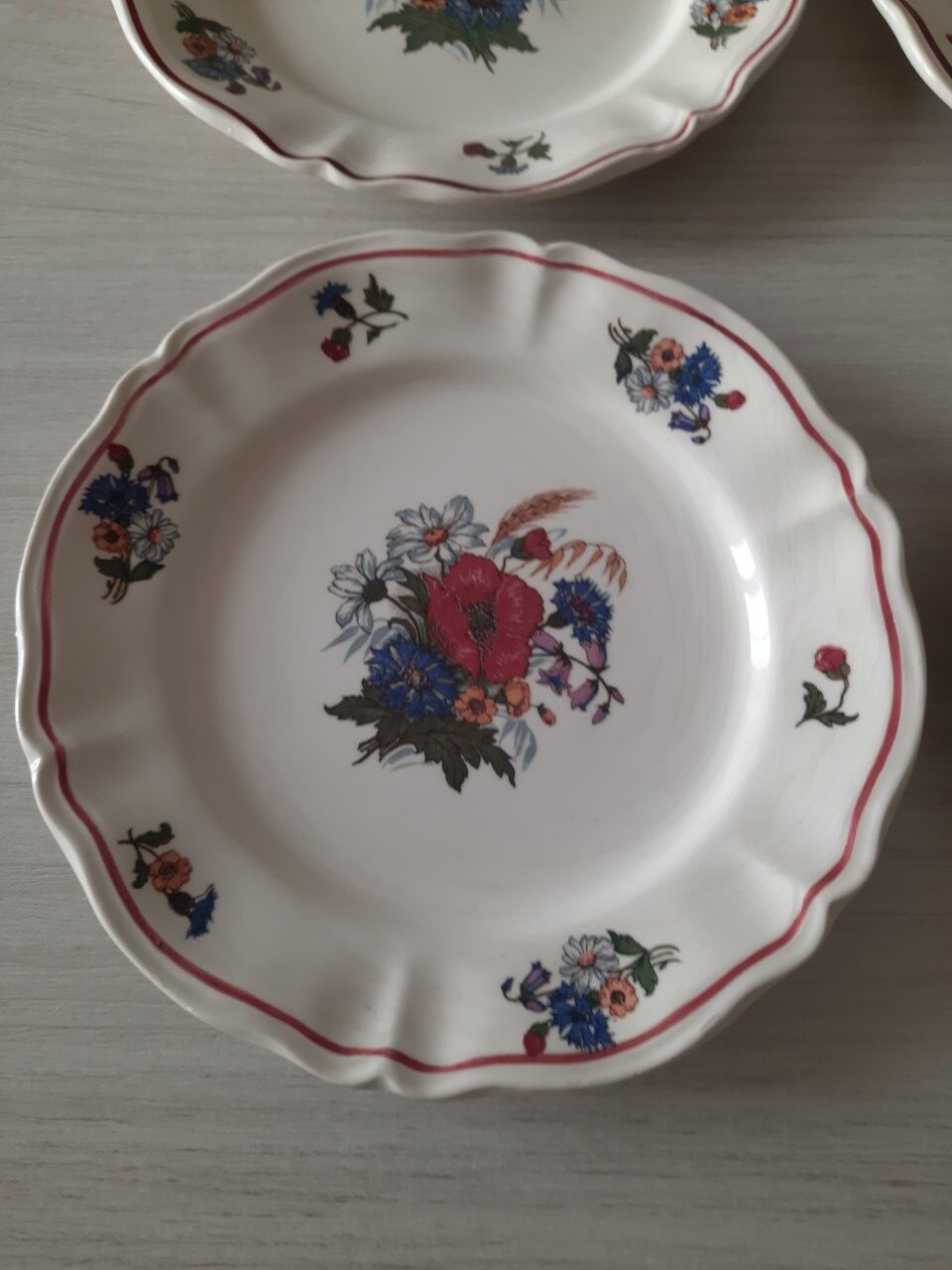 Sarreguemines plates
