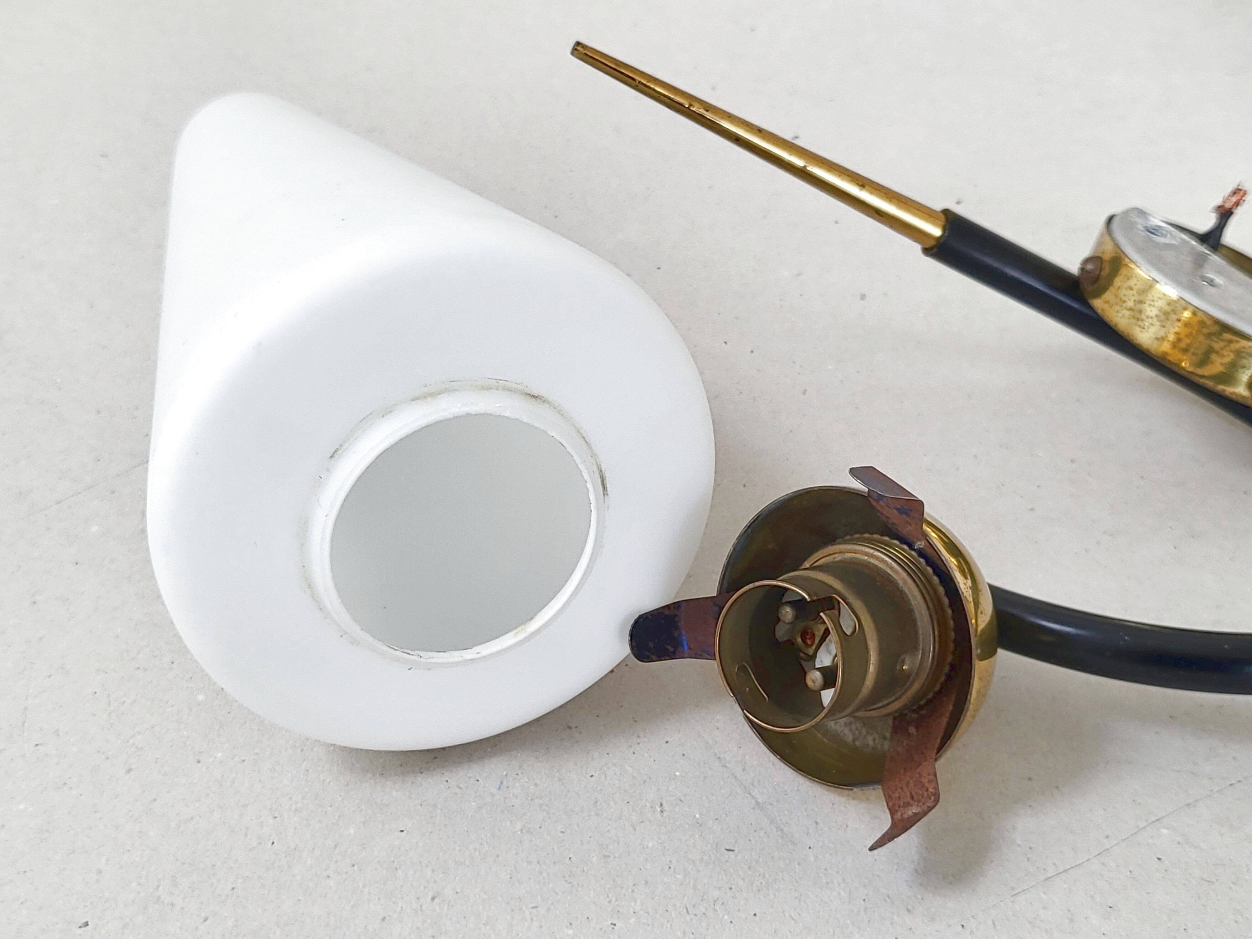 Pair of vintage Arlus wall lights 1950