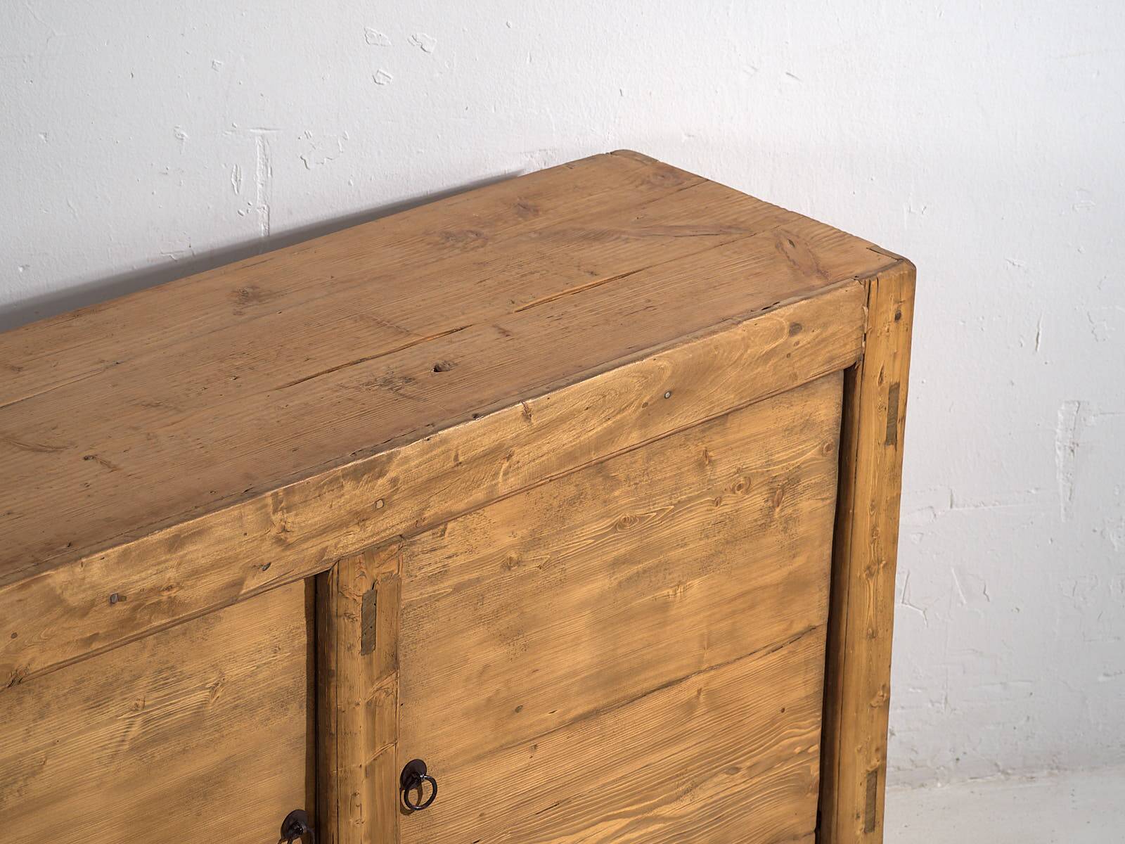 Antique two-door sideboard (c.1900) #9