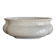 Neo-classical planter in ivory earthenware with XXL gadroons, 1950s