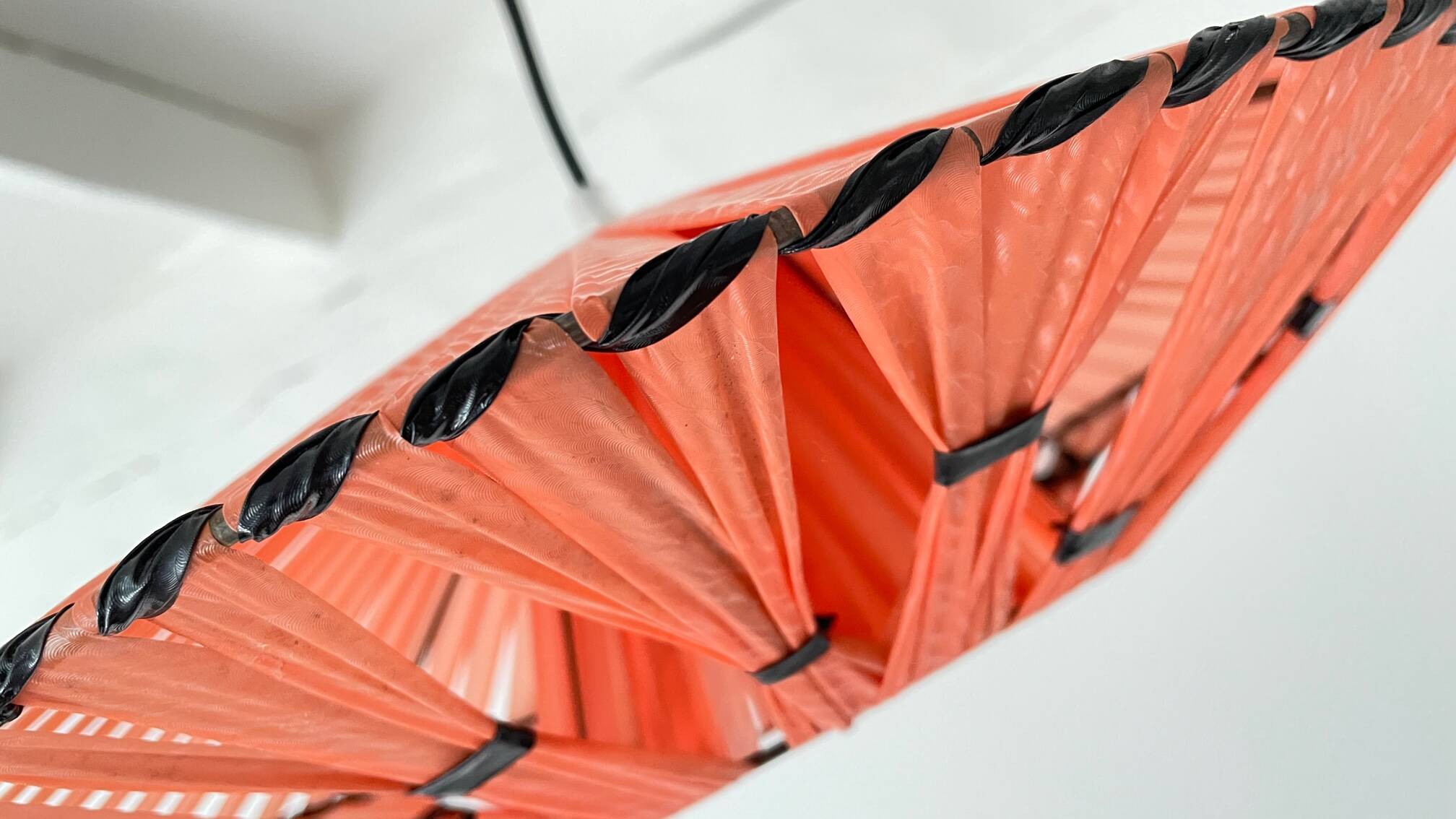 Geometric pendant light from the 50s