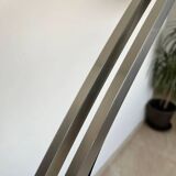 Design midcentury Harvey Guzzini style adjustable floor arc lamp, around 1970