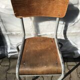 Old 70s school chair