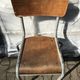Old 70s school chair