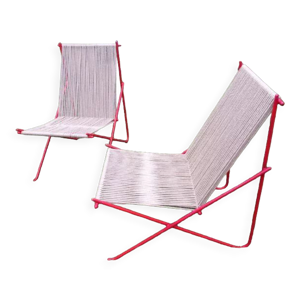 Paire de fauteuils danois