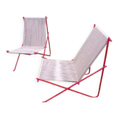 Paire de fauteuils danois