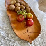 Wooden fruit bowl