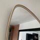 Asymmetrical mirror Deknudt freeform from the 60s-70s